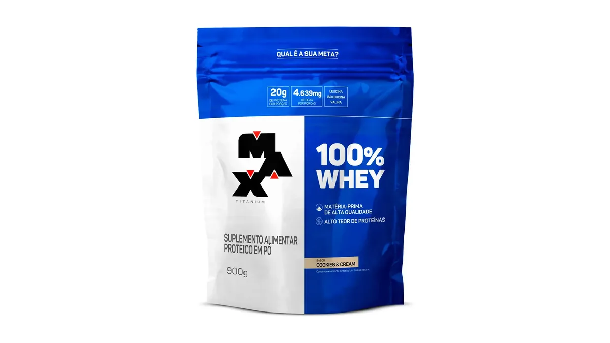 100% Whey 900g Refil Max: guia de compra completo