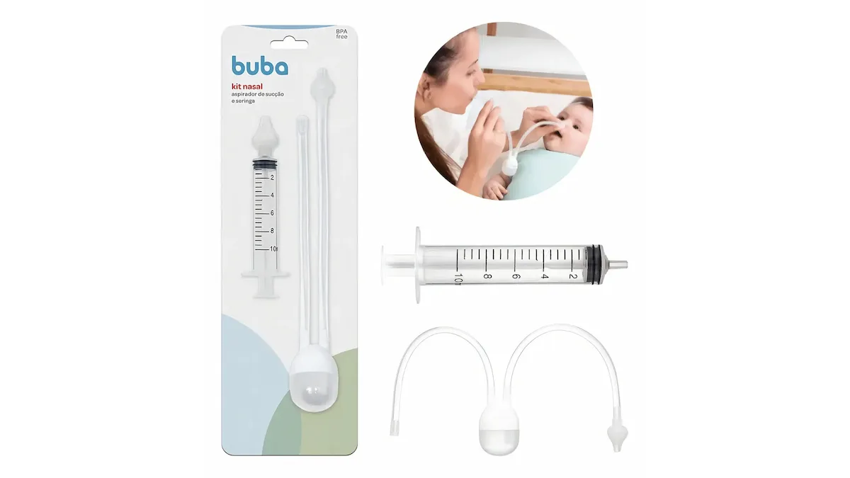Aspirador nasal sucção seringa lavadora: guia de compra