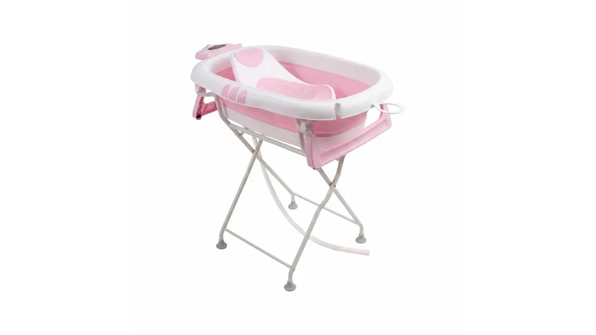 Banheira bebê dobrável com suporte: guia de compra completo