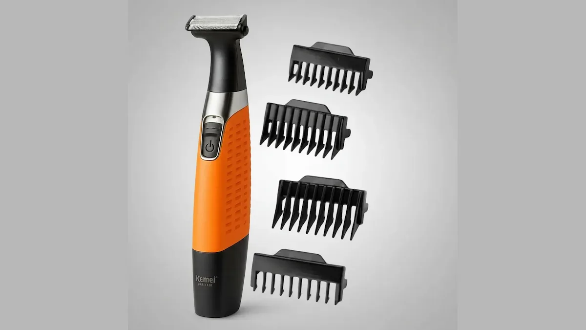 Barbeador Elétrico Kemei 1910 Laranja: guia de compra completo