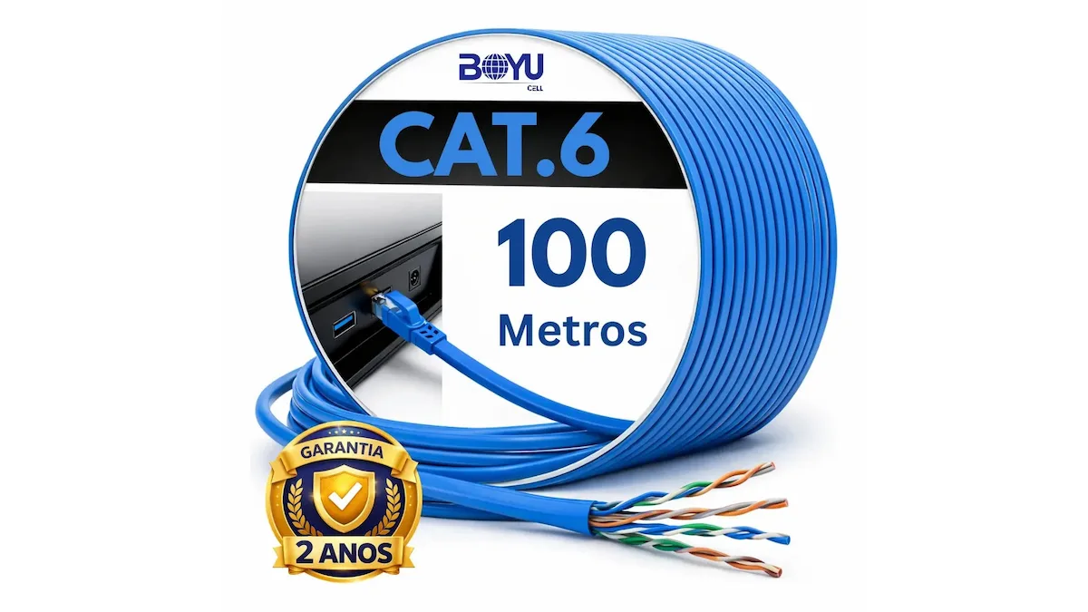 Cabo de Rede Cat6 por Metro: vale a pena comprar em 2026?