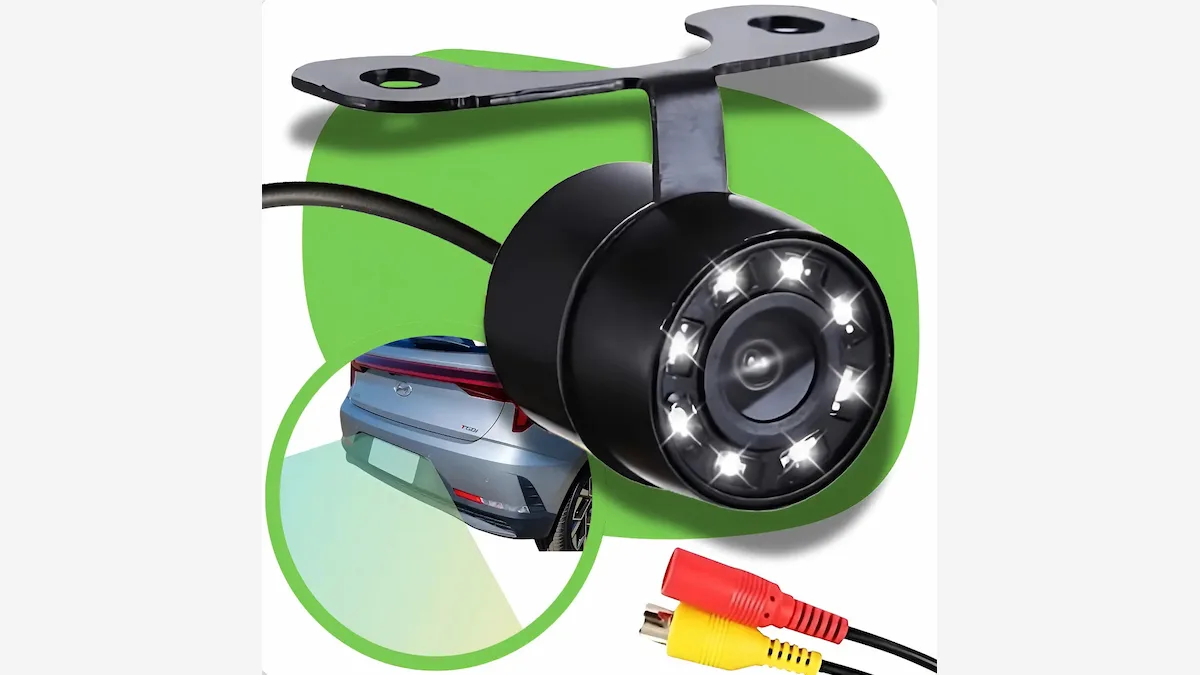 Câmera de ré automotiva com LEDs: guia de compra completo