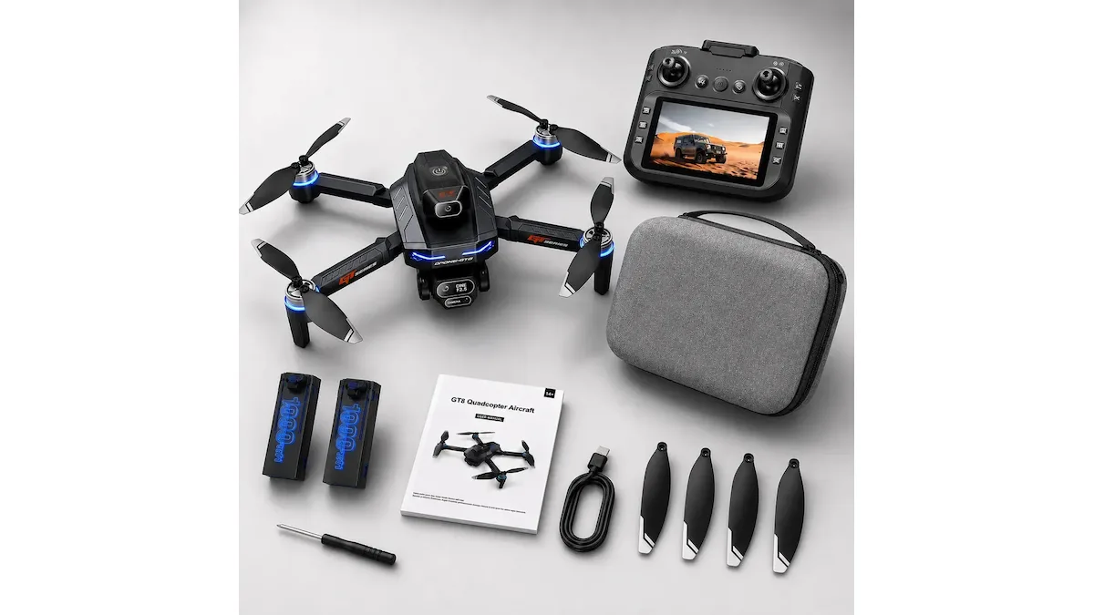 Drone Profissional GT8 Pro 4K: guia de compra e preços