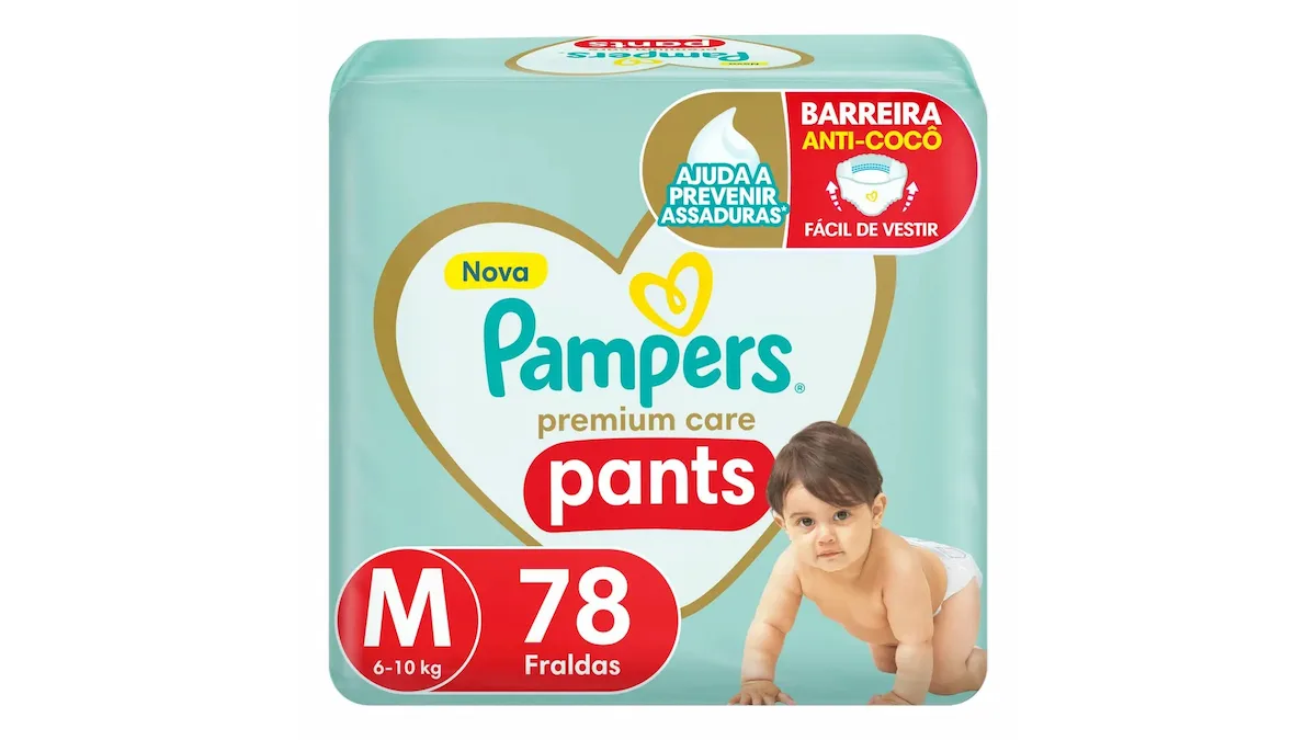 Fralda Pampers Premium Care Pants: guia de compra completo