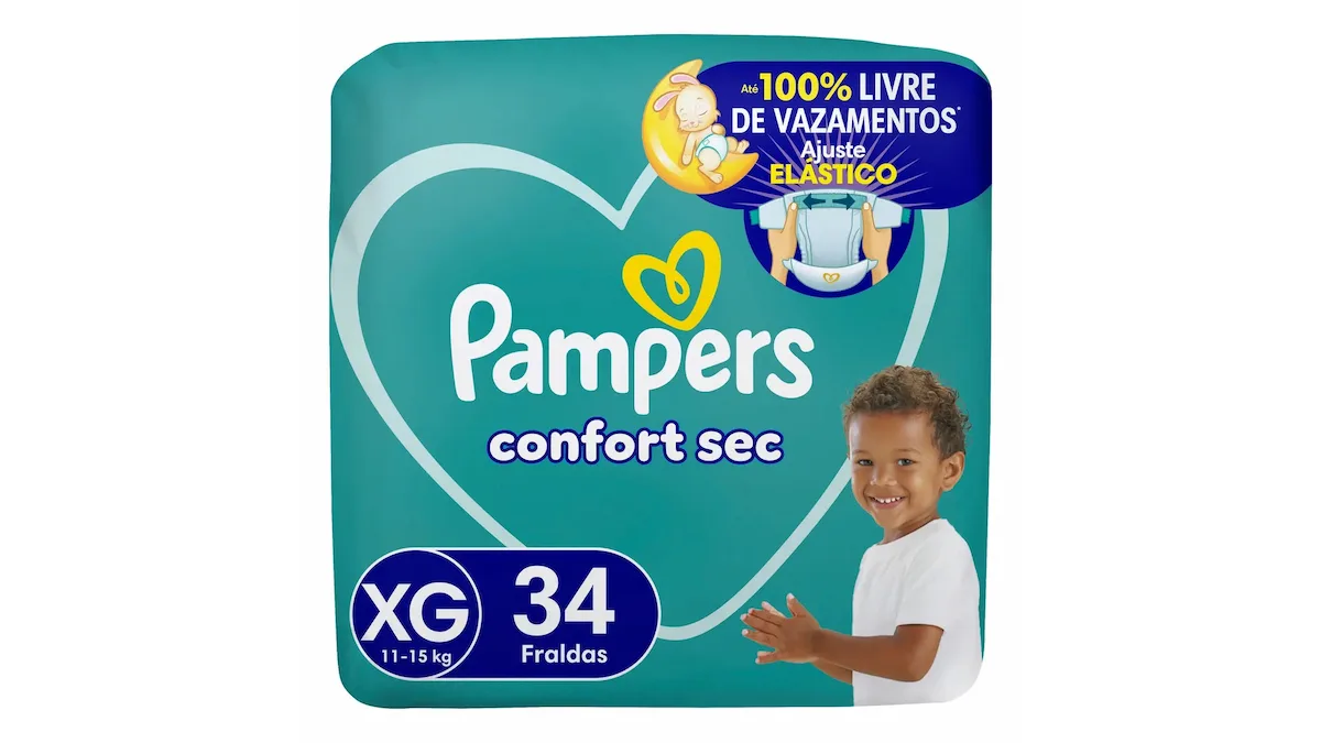 Fraldas Pampers Confort Sec XG: guia de compra completo