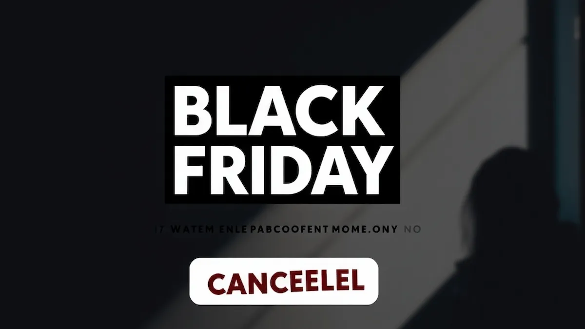 Black Friday: compra online pode ser cancelada em 7 dias