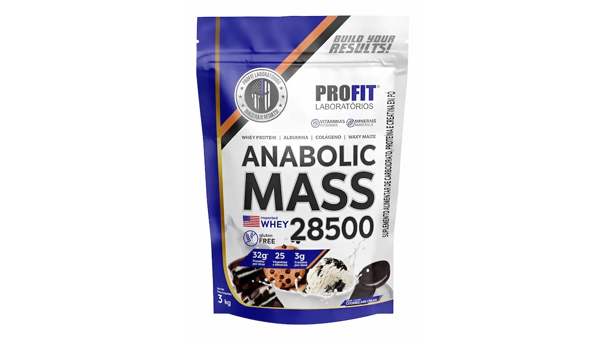 Hipercalórico Anabolic Mass Profit: guia de compra completo