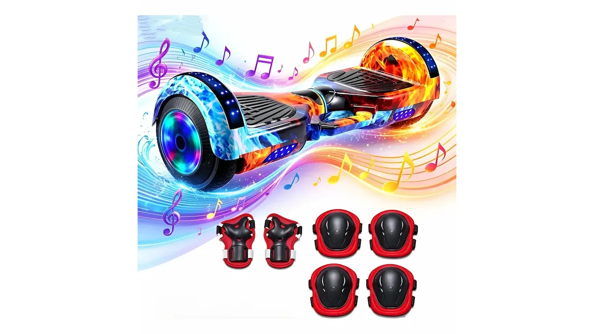Hoverboard camuflado com LED colorido: guia de compra