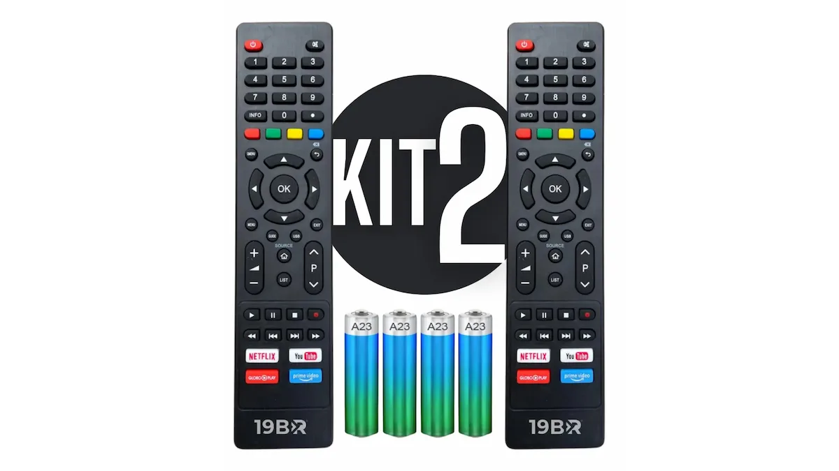 Kit Controle Remoto para TV: como escolher o ideal