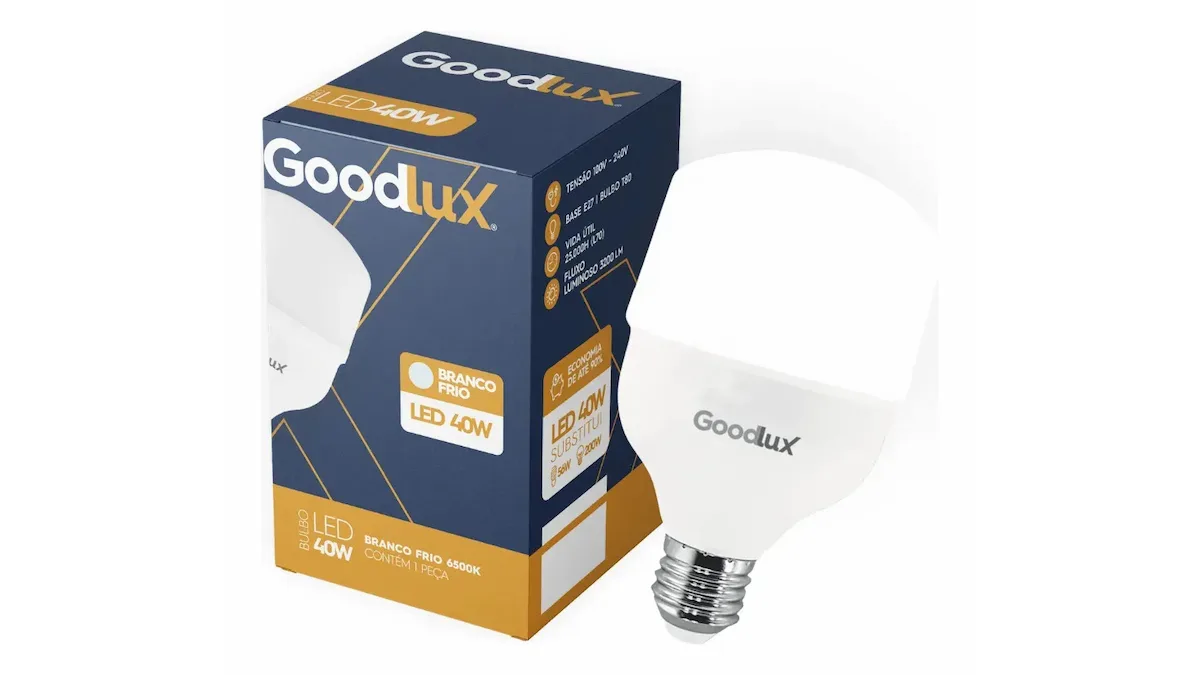 Lâmpada LED 40W Bulbo 6500K: guia de compra e usos