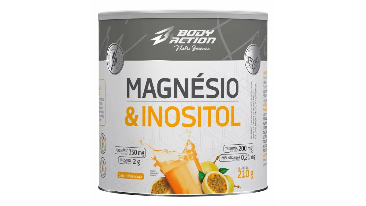 Magnésio Inositol 210g Bodyaction: guia de compra completo