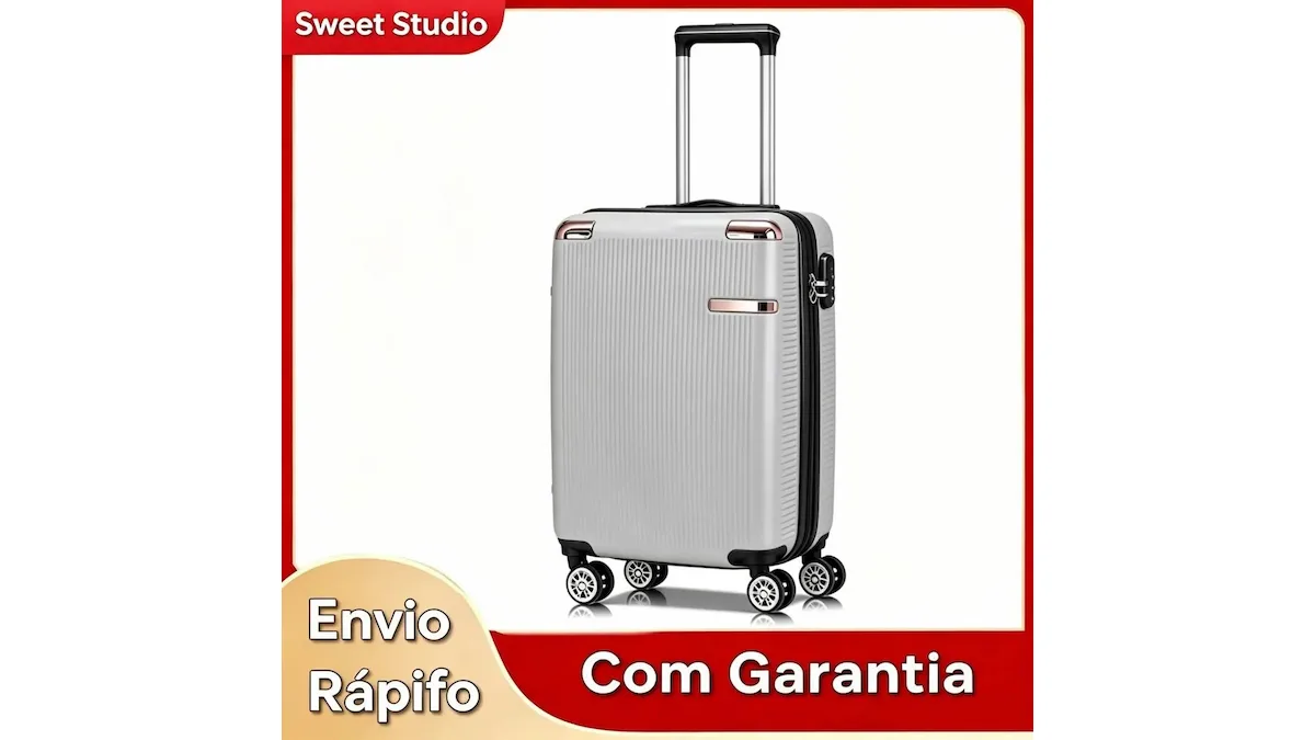 Mala de Bordo Rígida ABS: guia de compra e modelos ideais