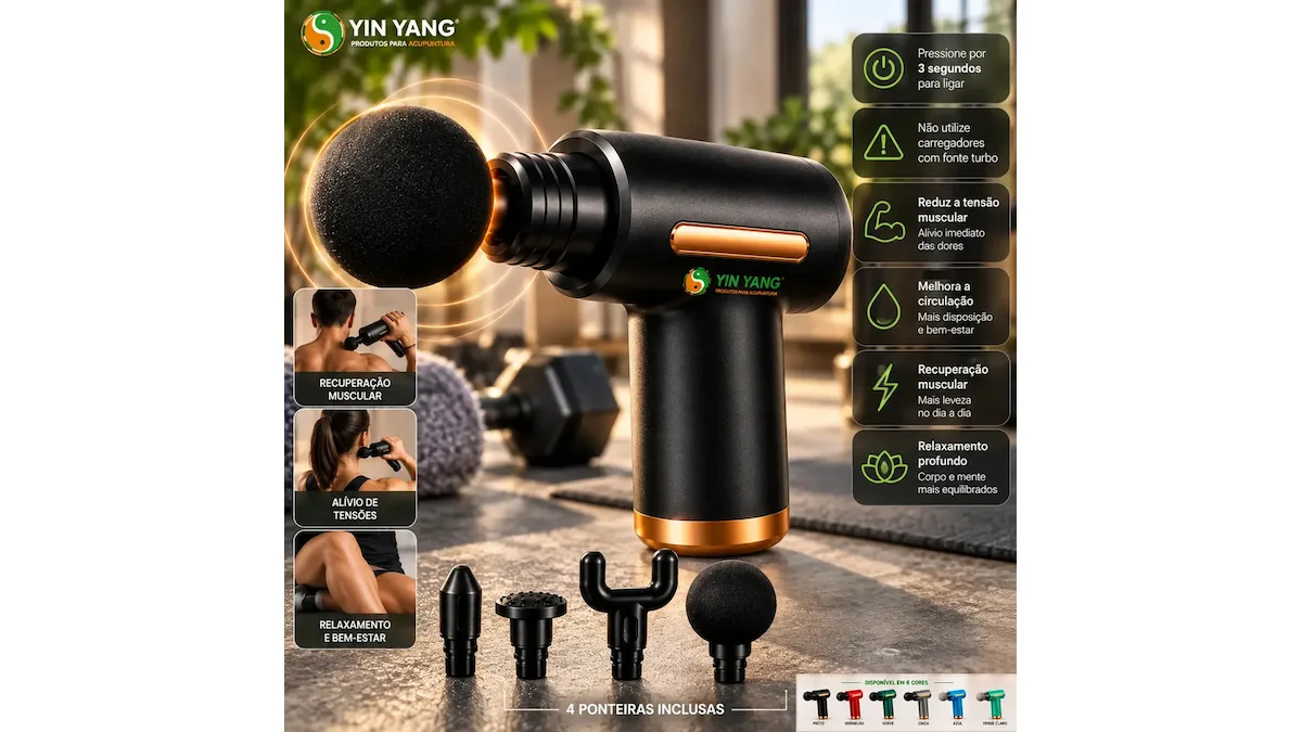 Massageador corporal pistola para pescoço com aquecimento: guia de compra