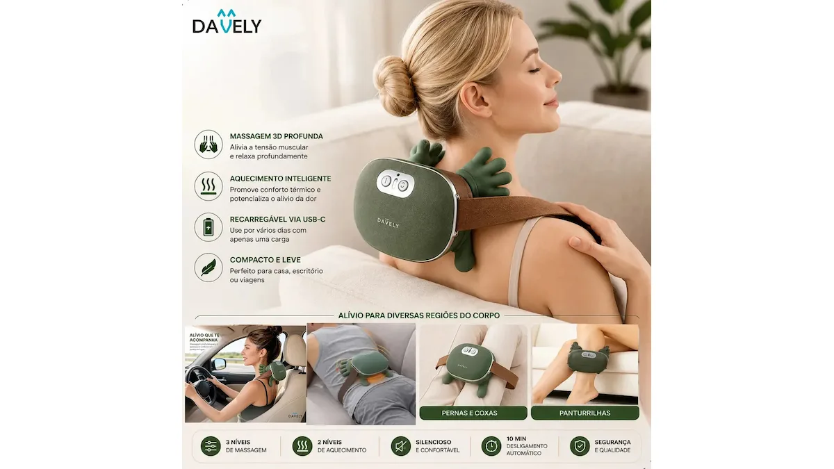Massageador elétrico corporal: como escolher o ideal para você