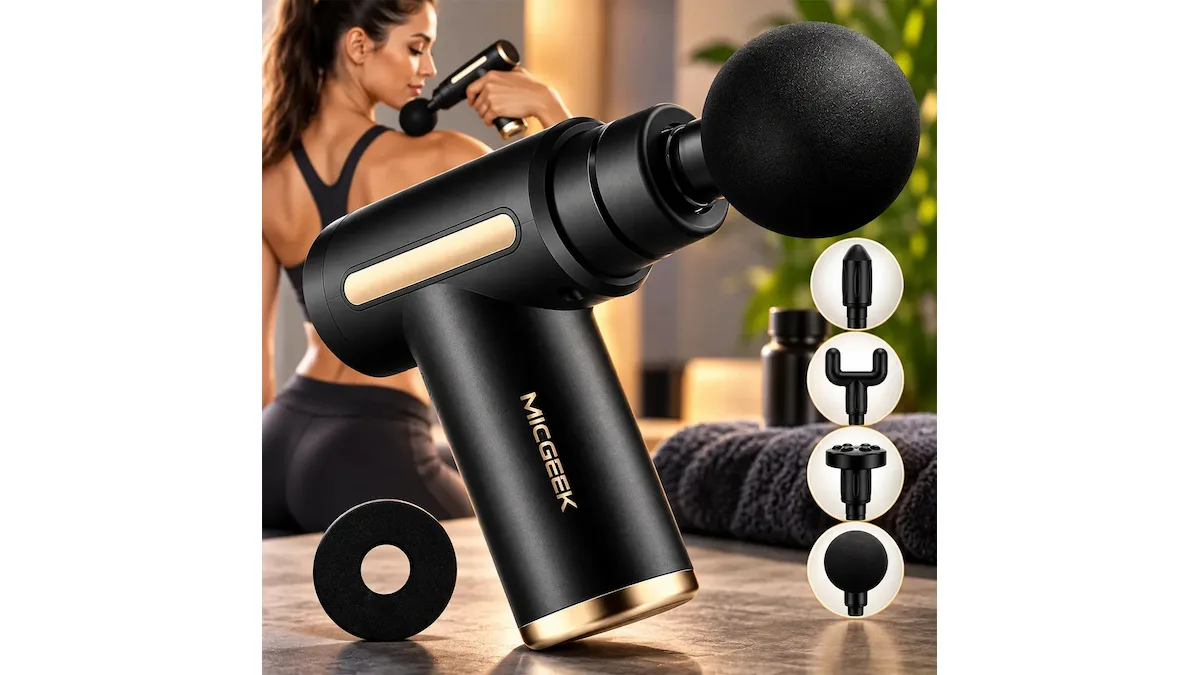 Massageador pistola elétrica profissional muscular: como escolher