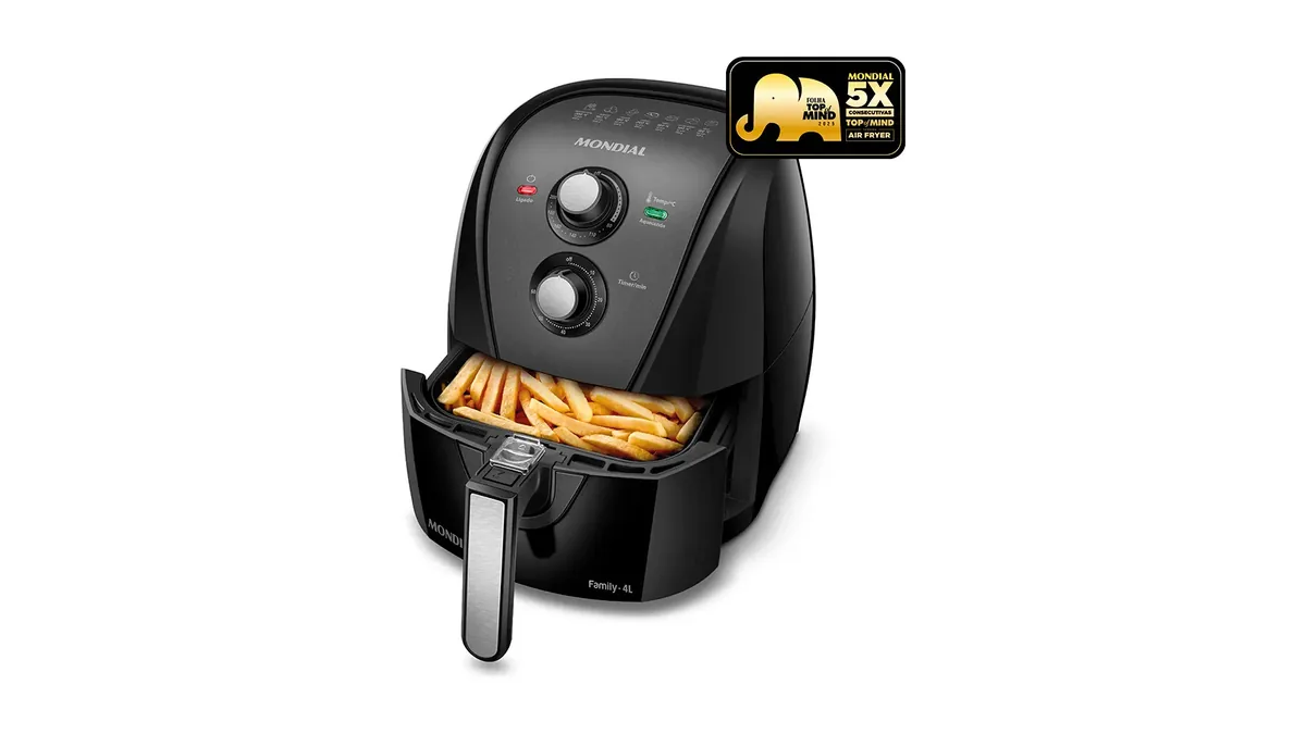 Melhor air fryer custo-benefício: capacidade ideal para comprar