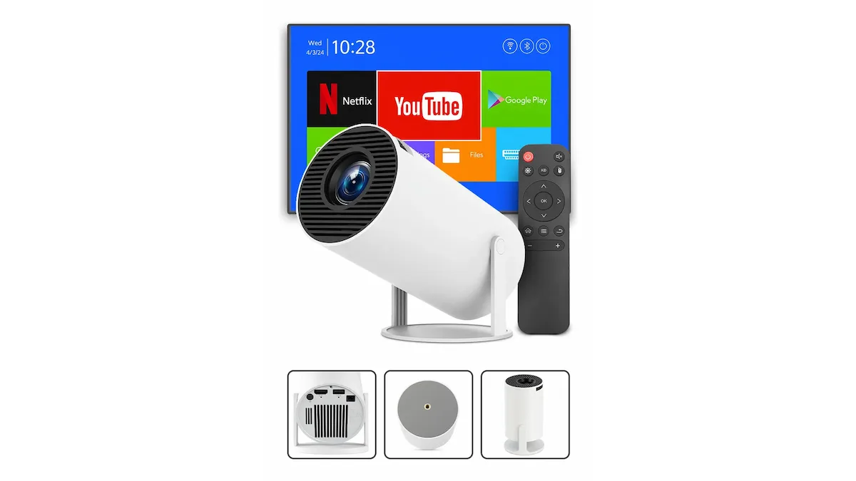 Mini Projetor Davely HY300 4K: vale a pena comprar?