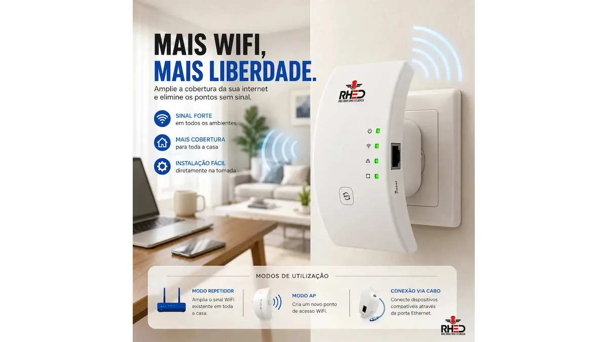 Repetidor de sinal Wi-Fi roteador: guia de compra 2026