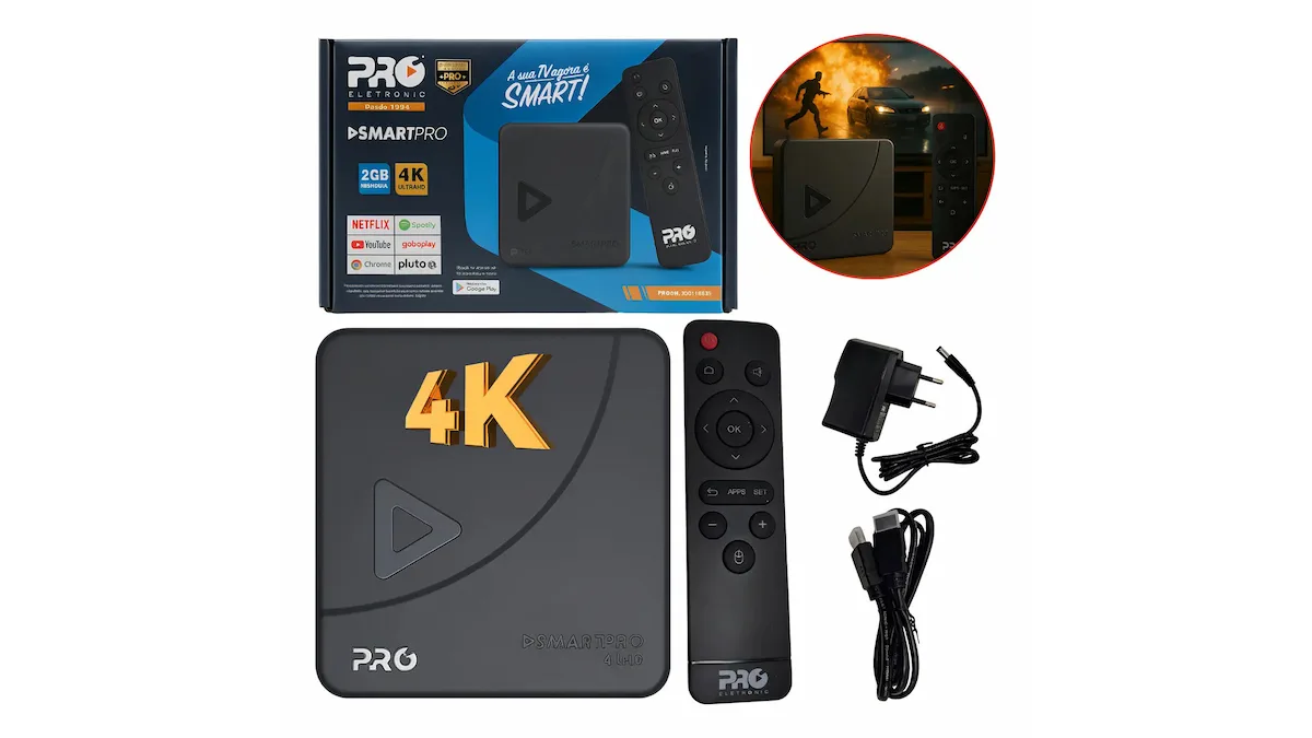 Smart Pro Eletronic Tv Box vale a pena? Review completo em 2026