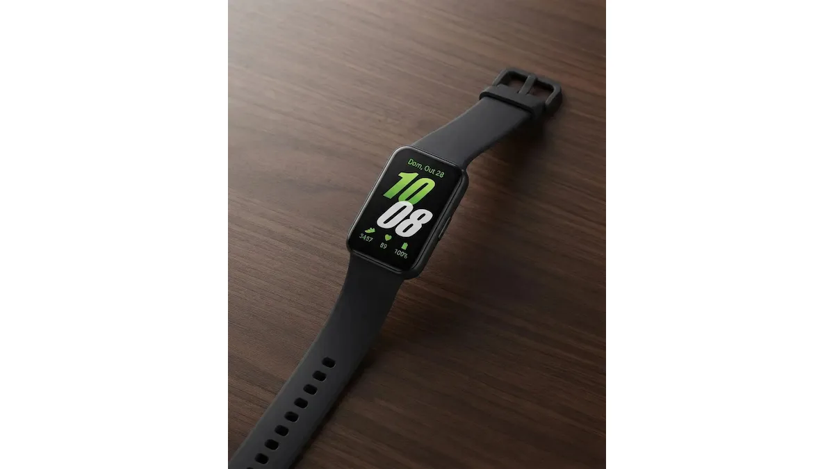 Smartwatch Samsung Galaxy Fit3: veja o display antes de comprar