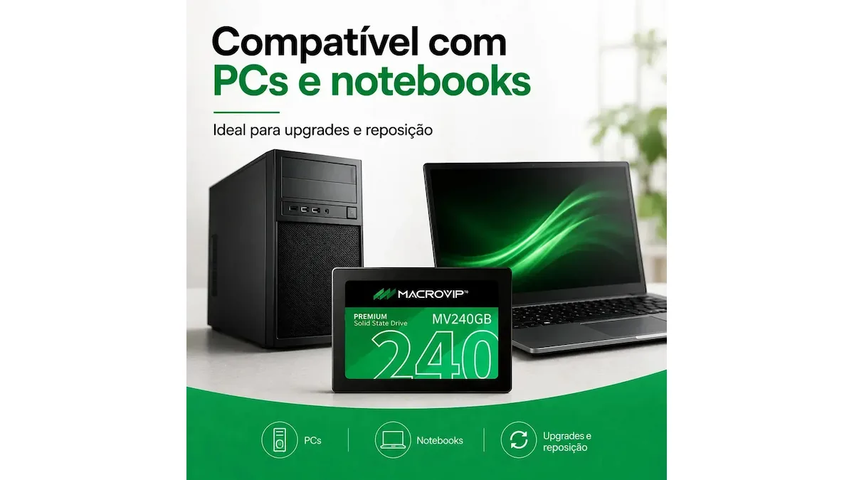 SSD Interno Macrovip Premium 240: guia de compra completo