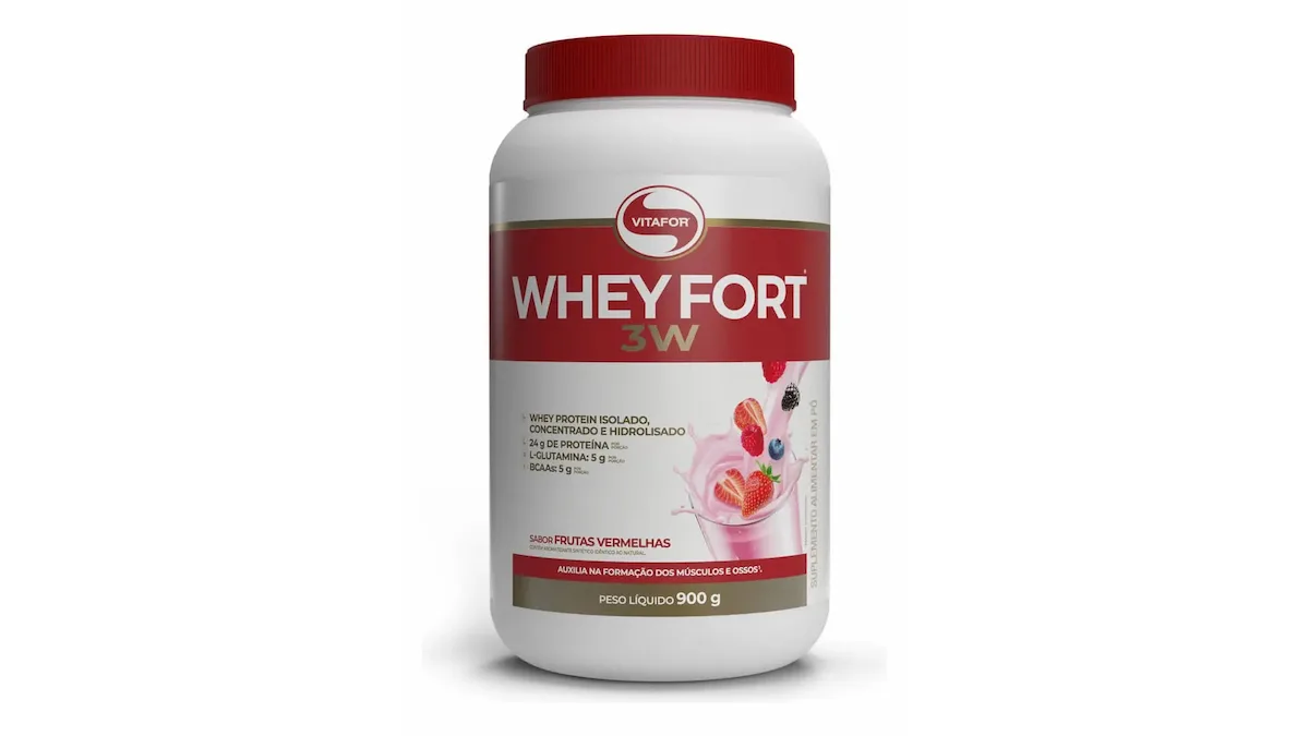 Suplemento Alimentar Whey Fort Vermelhas: guia de compra